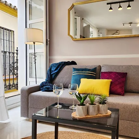 Apartamento Lovely Center - Balcony Lux Sol Sevilha